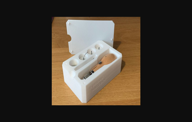 schnell hefter lager box by jason süd download frei stl modell druckbares 3d modelle hobby macher werkzeuge thingiverse 3d print model - Mito3D