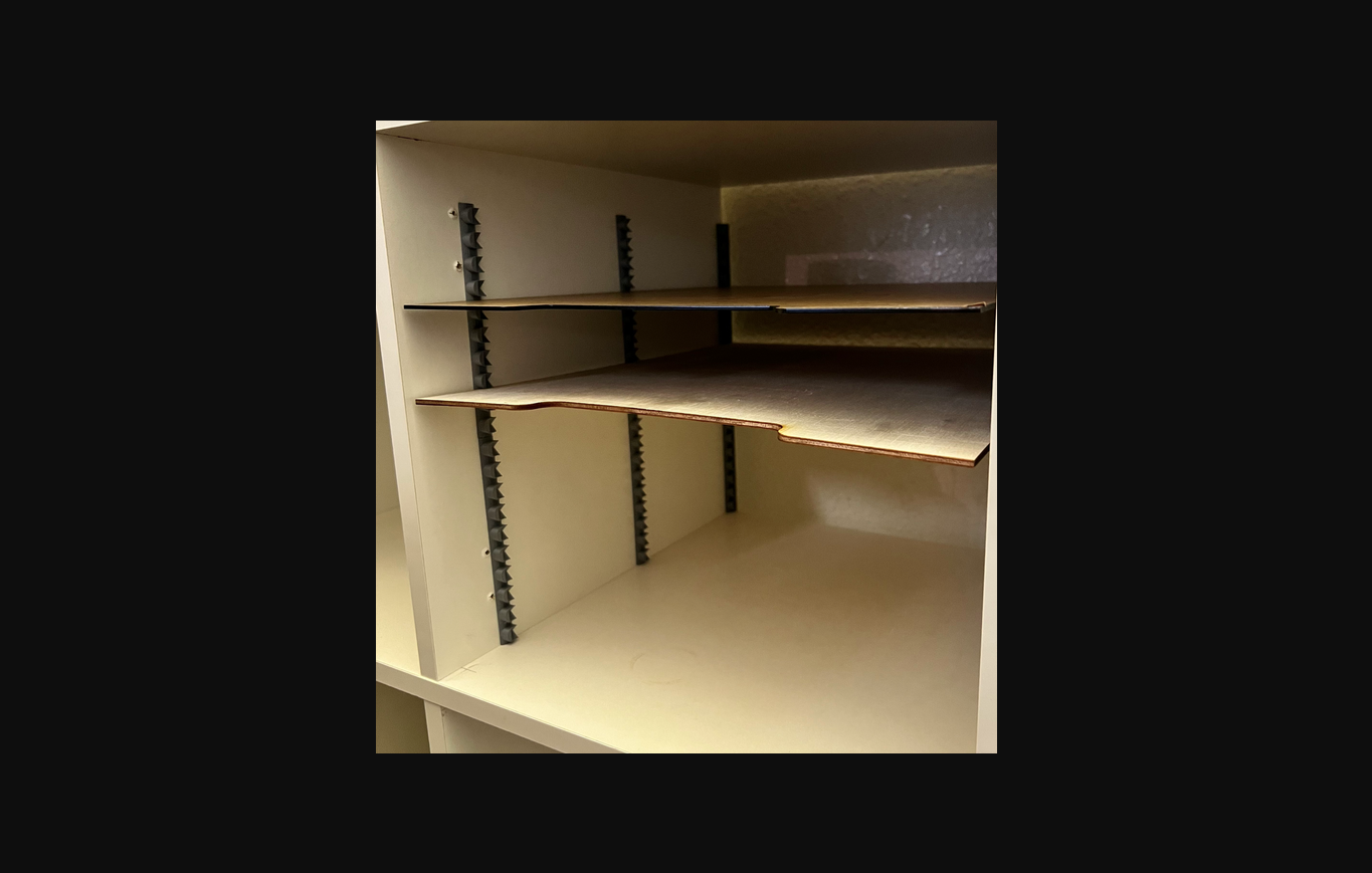 ikea expedit kallax shelf system by aliabuzoha download free stl model printablescom 3d models household house equipment ikeahack thingiverse 3D print model - Mito3D