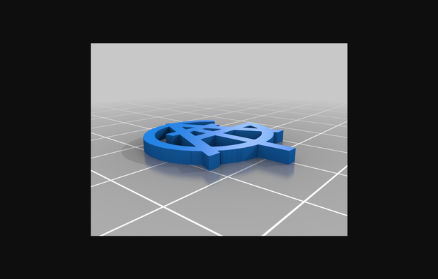 good token by churro1741 download free stl model printablescom 3d models hobby & makers music thingiverse 3d print model - Mito3D