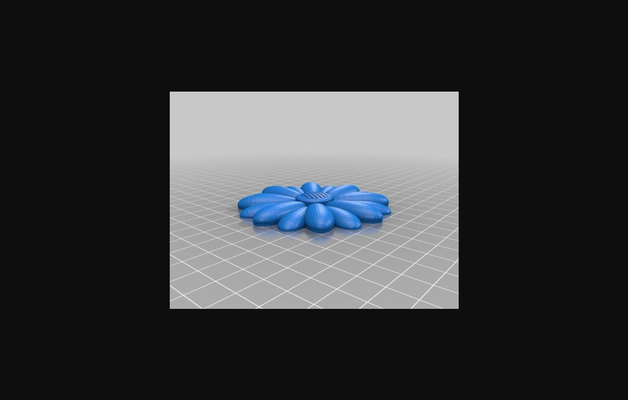 flor mala simbólico by churro1741 descargar gratis stl modelo imprimibles com 3d modelos arte diseño 2d platos logos thingiverse 3d print model - Mito3D