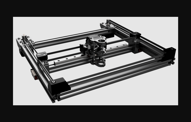 stift plotter by paul taylor download frei stl modell druckbares 3d modelle hobby macher elektronik stiftplotter zeichenroboter zeichnung 3d print model - Mito3D