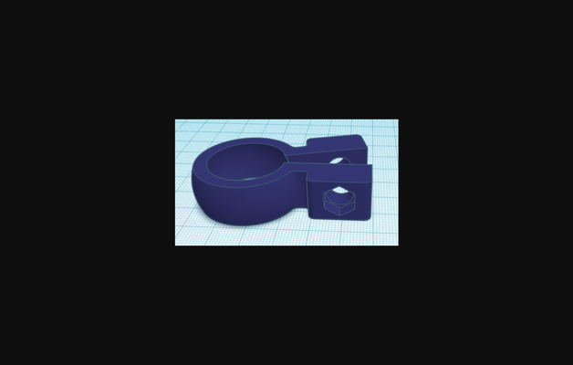 rod clamp m6 by arnoud bult download free stl model printablescom 3d models hobby & makers tools rodclamp 3d print model - Mito3D