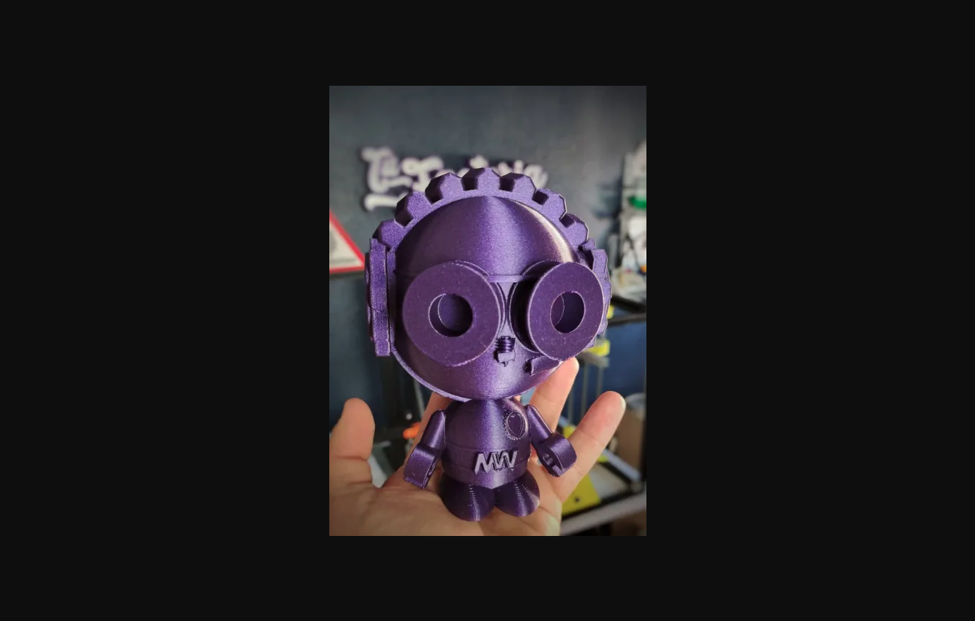 factory boy - mascota makerweeknd by tufactoria3d download free stl model printablescom 3d models art & design sculptures discord 3D print model - Mito3D