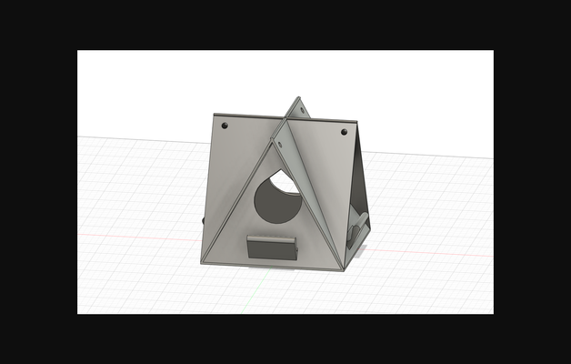 scandinavo stile uccello alimentatore by petrolama scarica gratuito stl modello printables com 3d modelli mondo scansioni animali birdhouse mangiatoia per uccelli 3d print model - Mito3D