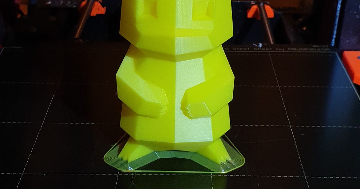 lowpoly Pikachu forte manu Télécharger libre stl modèle imprimablescom 3d modèles jouets Jeux action figures statues 3D print model - Mito3D