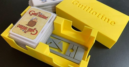 guillotine -- insert organizer upgraded fuchsr download free stl model printablescom 3d models toys & games board boardgame 3d print model - Mito3D