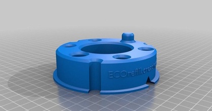 ecoriempimento bobina riutilizzabile filamento creativo utensili Scarica gratuito stl modello printablescom 3d Modelli stampanti Accessori 3d print model - Mito3D