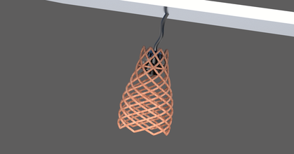 pendant lamp eric beauguitte download free stl model printablescom 3d models household decor 3d print model - Mito3D