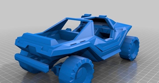 halo infinite warthog jace1969 download free stl model printablescom 3d models toys & games vehicles 3d print model - Mito3D