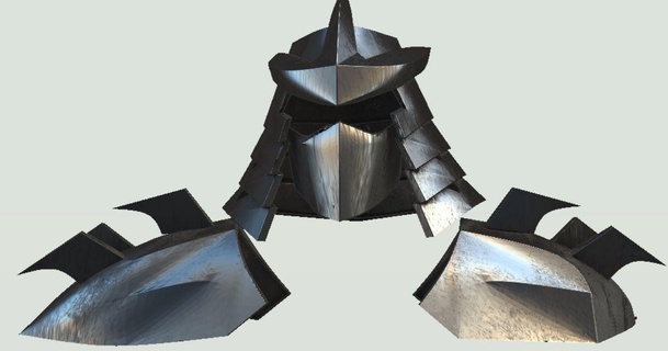 shredder helmet options 1 - 3 jace1969 download free stl model printablescom 3d models 3d print model - Mito3D