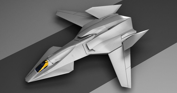 fa-37 talon stealth fighter jet jace1969 download free stl model printablescom 3d models toys & games vehicles 3d print model - Mito3D