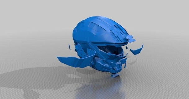 halo recon helmet revision 1 jace1969 download free stl model printablescom 3d models costumes & accessories masks mask masterchief 3d print model - Mito3D