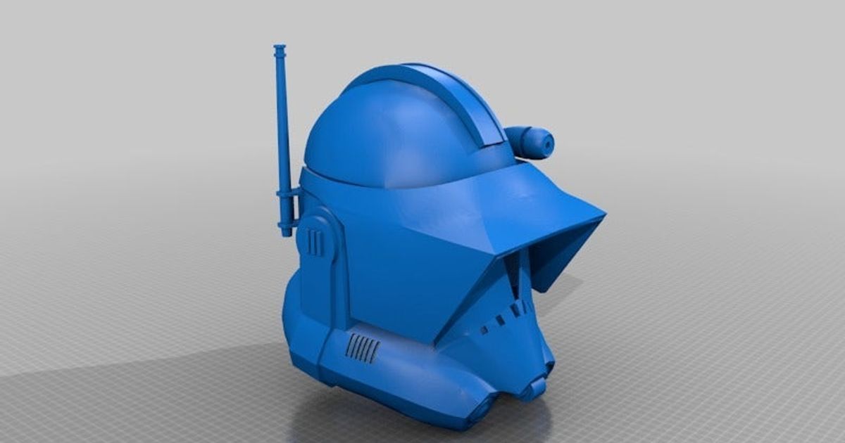 star savaşlar komutan tilki jace1969 indir Bedava stl model printablescom 3d modeller kostümler Aksesuarlar maskeler kask maske Yıldız Savaşları 3D print model - Mito3D