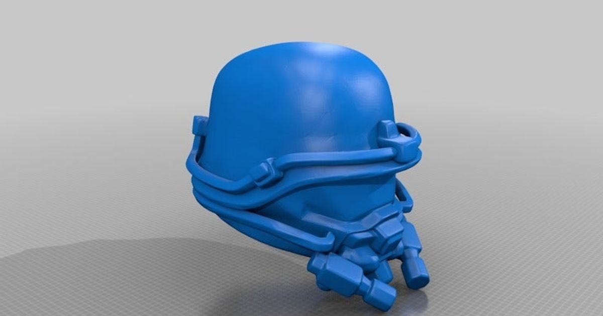 wolfeinstein Uzay deniz kask jace1969 indir Bedava stl model printablescom 3d modeller kostümler Aksesuarlar maskeler maske Wolfenstein 3D print model - Mito3D