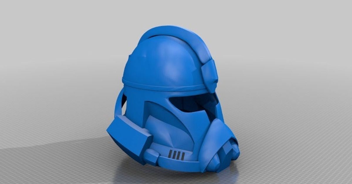 swtor Soldat Erbe erhaben Helm jace1969 download frei stl Modell Printablescom 3d Modelle Kostüme Zubehör Masken Republik Star Krieg Sterne Kriege 3D print model - Mito3D