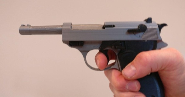 Walther p 38 pistola réplica jace1969 baixar livre stl modelo printablescom 3d modelos fantasias acessórios adereços arma fogo 3d print model - Mito3D