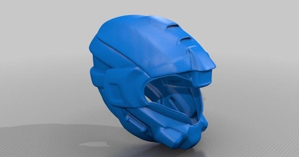 destiny fear eater helmet jace1969 download free stl model printablescom 3d models costumes & accessories masks mask 3d print model - Mito3D