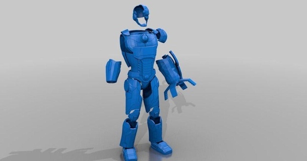 cyborg armour suit jace1969 download free stl model printablescom 3d models costumes & accessories cosplay general armor 3d print model - Mito3D