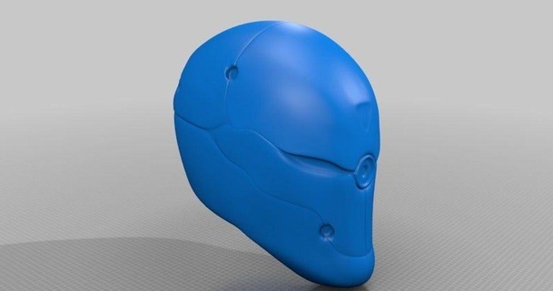 cyborg ninja jace1969 download free stl model printablescom 3d models costumes & accessories masks helmet mask 3d print model - Mito3D