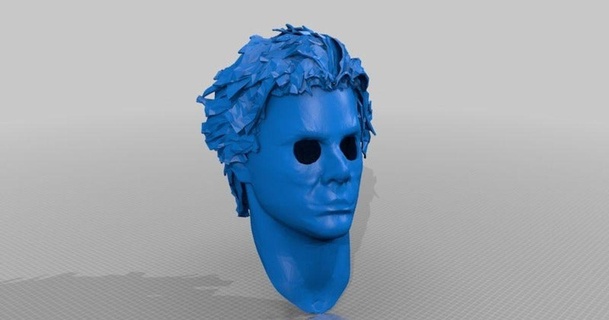 michael myers halloween face jace1969 download free stl model printablescom 3d models costumes & accessories masks haloween mask mayers 3d print model - Mito3D