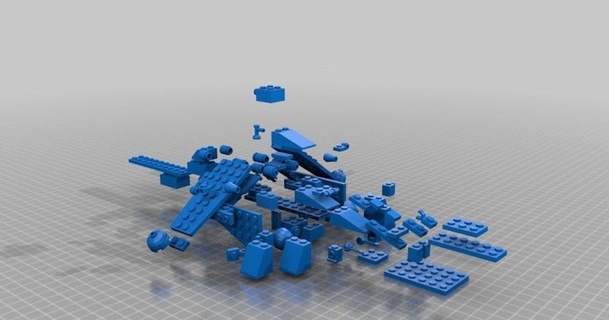 clone guerre Lego repubblica pistola nave esplose Visualizza jace1969 Scarica gratuito stl modello printablescom 3d Modelli giocattoli Giochi edificio Guerre stellari 3d print model - Mito3D