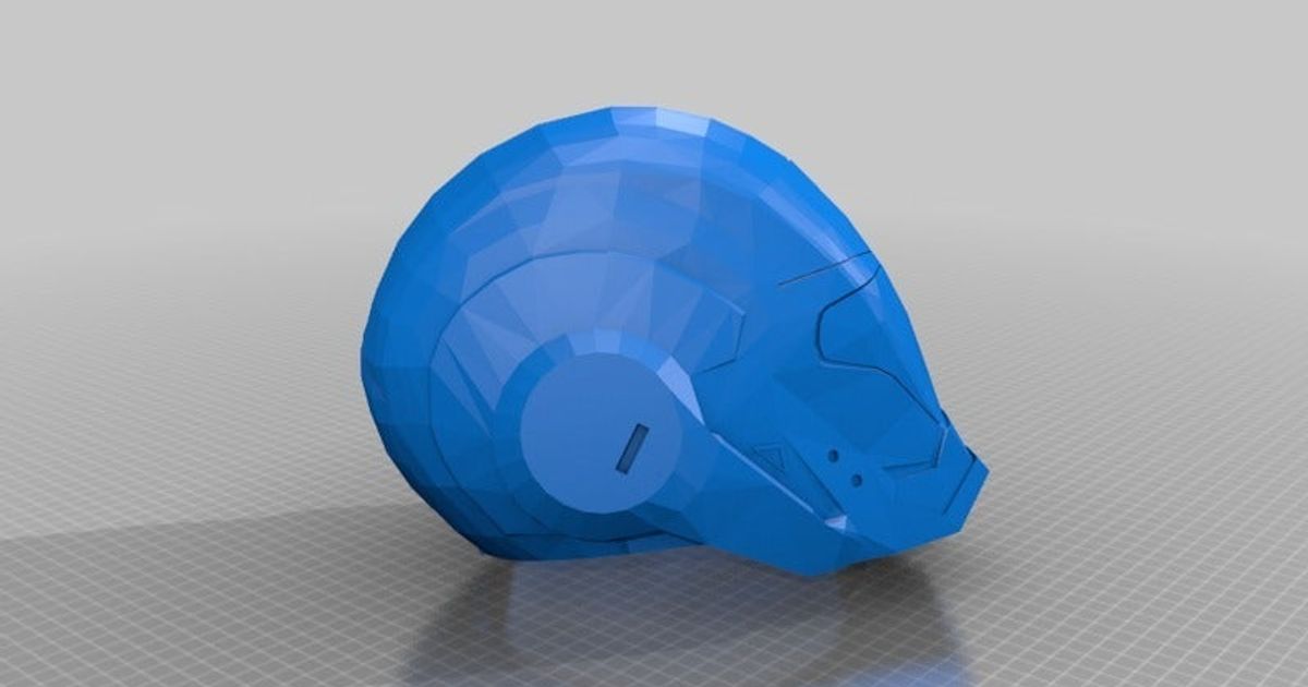 ferro homem mk39 capacete jace1969 baixar livre stl modelo printablescom 3d modelos fantasias acessórios máscaras Ferro mascarar 3D print model - Mito3D