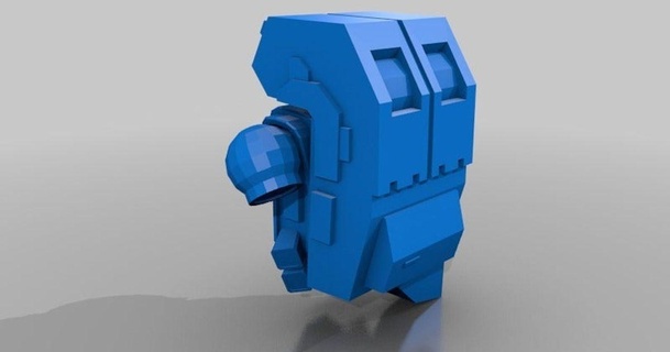 space marine bolter backpack jace1969 download free stl model printablescom 3d models toys & games action figures statues spacemarine 3d print model - Mito3D