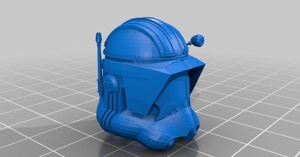 sw clone wars commander cody helmet jace1969 download free stl model printablescom 3d models costumes & accessories masks starwars 3d print model - Mito3D