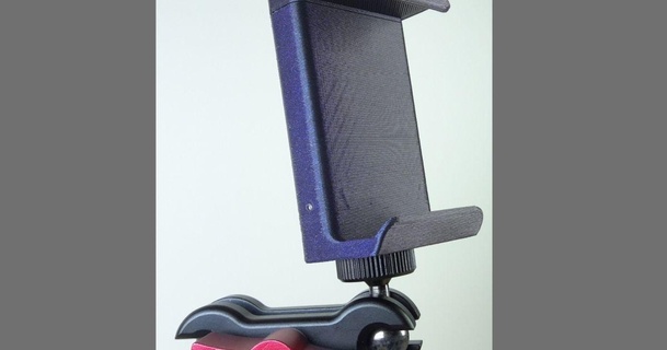 57 90mm Telefono morsetto treppiedi volante Scarica gratuito stl modello printablescom 3d Modelli gadget foto video telecamera montare 3d print model - Mito3D
