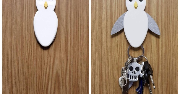 magnetic key holder harald andersson download free stl model printablescom 3d models household house equipment cute owl 3d print model - Mito3D