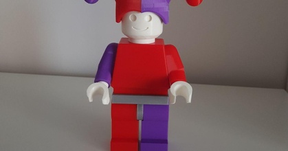 Riese Lego herzlich Hut olafjes download frei stl Modell Printablescom 3d Modelle Spielzeuge Spiele Aktion Zahlen Statuen 3d print model - Mito3D