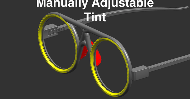 Manuel adjustable tint Güneş gözlüğü çalmak tasarımlar indir Bedava stl model printablescom 3d modeller gadget'lar çerçeveler Gözlük polarize 3d print model - Mito3D
