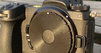 Lochblende Nikon mount eifrige Augen download frei stl Modell Printablescom 3d Modelle Gadgets Kamera zmount 3d print model - Mito3D
