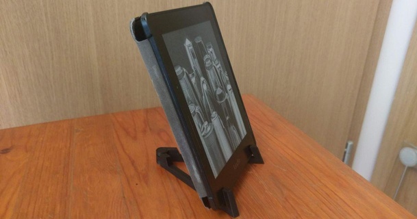 foldable phone tablet stand keksa download free stl model printablescom 3d models gadgets portable devices 3d print model - Mito3D
