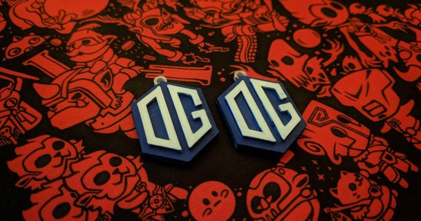 og earring isi8bit download free stl model printablescom 3d models fashion women dota dota2 earrings videogames 3d print model - Mito3D