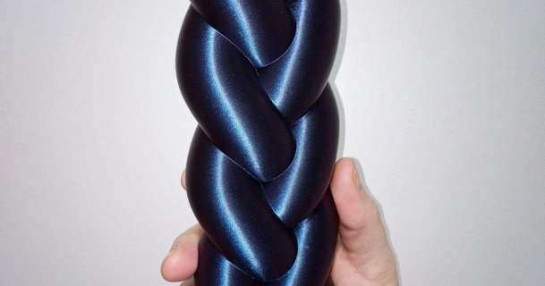 braid vase bugman 140 download free stl model printablescom 3d models household decor braids plait 3d print model - Mito3D