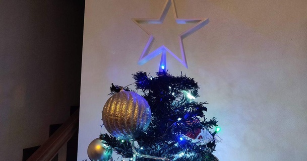 Natal árvore Estrela celta baixar livre stl modelo printablescom 3d modelos casa decoração decorações Enfeite natal enfeites 3d print model - Mito3D