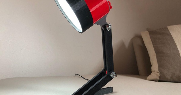 usb desk lamp seabird hh download free stl model printablescom 3d models household decor 3d print model - Mito3D