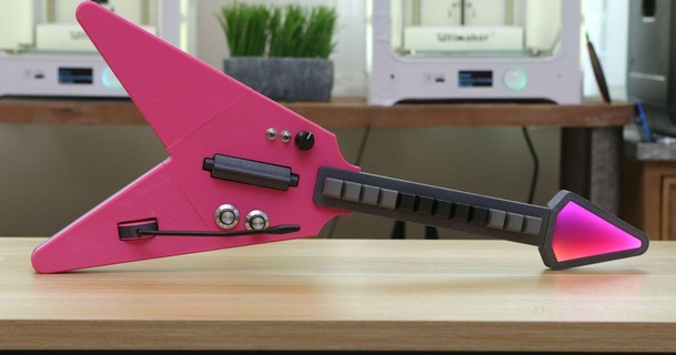 mx midi chitarra adafruit Scarica gratuito stl modello printablescom 3d Modelli gadget Audio arduino circuitpython controller Fai 3d print model - Mito3D