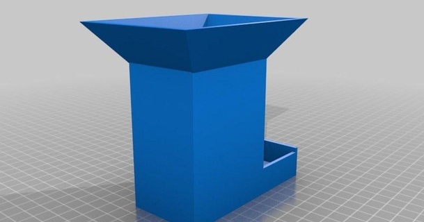 funnel tiny dice tower bruce download free stl model printablescom 3d models toys & games dicetower 3d print model - Mito3D