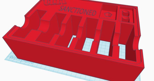 mtg sanktioniert Box einfügen byzantinischer David download frei stl Modell Printablescom 3d Modelle Spielzeuge Spiele Tafel Magie Magic the Gathering 3d print model - Mito3D