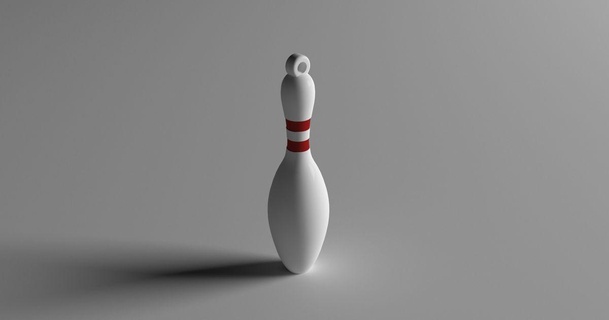 bowling pin portachiavi dca stampe Scarica gratuito stl modello printablescom 3d Modelli moda Accessori bowlingpin birilli 3d print model - Mito3D