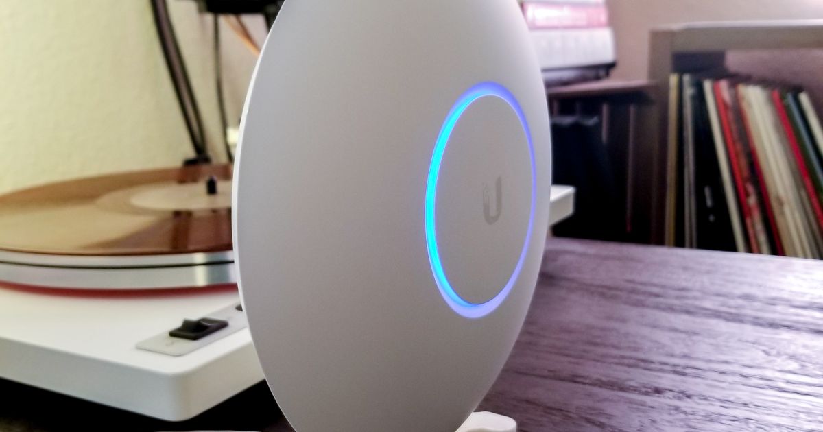 Ubiquiti unifi ap ac Profi lan 6 Stand irgendwie arrogant download frei stl Modell Printablescom 3d Modelle Haushalt Büro Zugangspunkt kabellos 3D print model - Mito3D