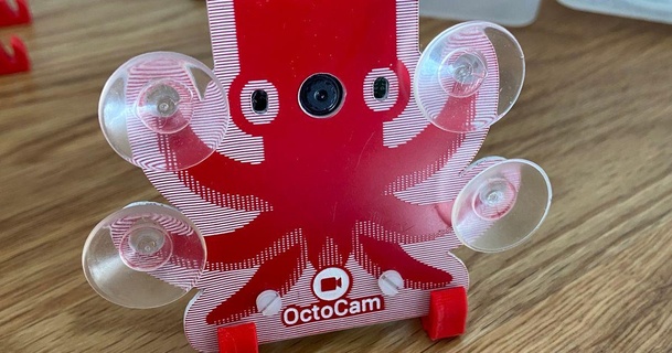 octocam ayakta durmak maymun indir Bedava stl model printablescom 3d modeller hobi yapımcılar elektronik kamera pi pimoroni Ahududu 3d print model - Mito3D