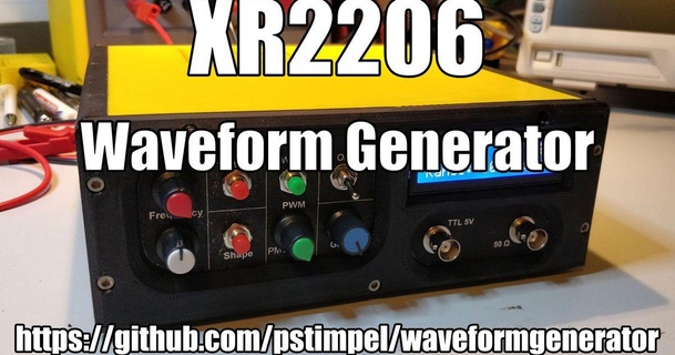 xr2206 forma d 39 onda Generatore pstimpel Scarica gratuito stl modello printablescom 3d Modelli passatempo creatori elettronica arduino nano pwm 3d print model - Mito3D