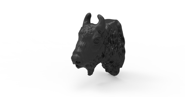 bison bling landtree download free stl model printablescom 3d models fashion accessories 3d print model - Mito3D