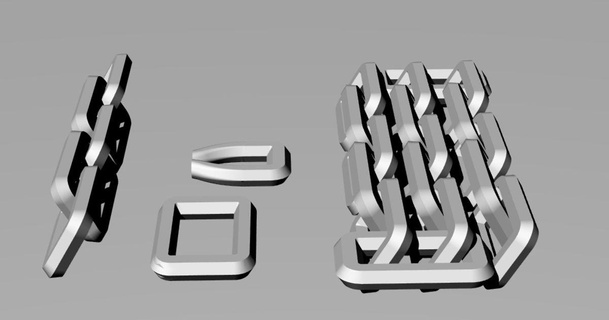 Fresco huellas dactilares cadena arbol tierra descargar gratis stl modelo imprimiblescom 3d modelos Moda accesorios 3d print model - Mito3D