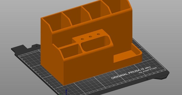 desk tool organizer bekker download free stl model printablescom 3d models hobby & makers organizers 3d print model - Mito3D