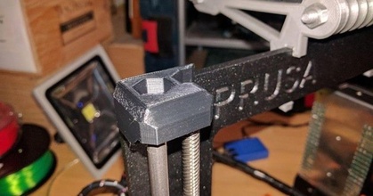 Original Prusa i3 verstärkt axis Halterung Chixxi download frei stl Modell Printablescom 3d Modelle Drucker Upgrades mk2 mk2s 3d print model - Mito3D