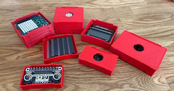 pi-crates monkey download free stl model printablescom 3d models hobby & makers electronics hat phat pi raspberry raspberrypi 3d print model - Mito3D